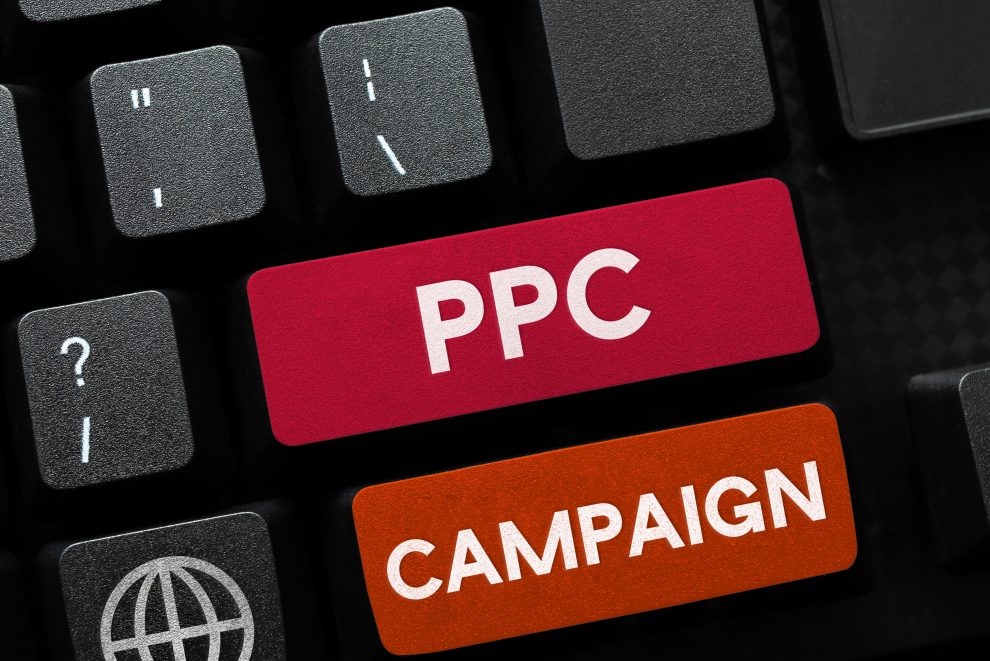 Conceptual display Ppc Campaign. Business idea use PPC in order to promote their products and services