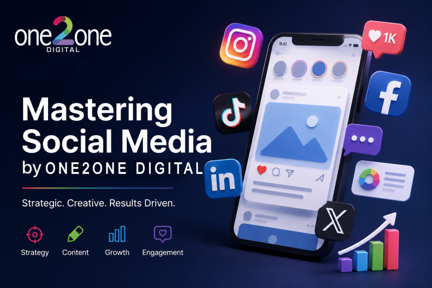 Mastering social media the right way with one2one digital